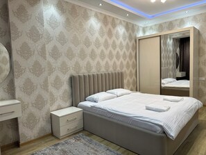 1 bedroom, iron/ironing board, WiFi, bed sheets