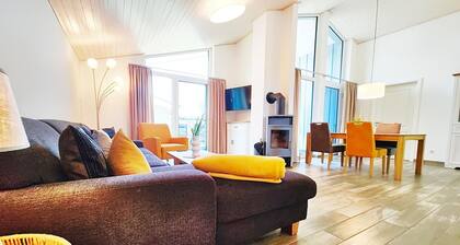 Ferienhaus mit Sauna im Ferienpark Mirow