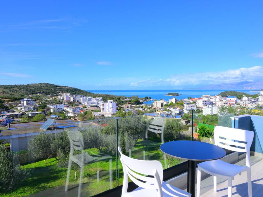 Double Room with Sea View (2 Adults+1 Child) | Balcony view