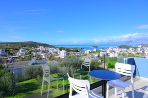 Double Room with Sea View (2 Adults+1 Child) | Balcony view
