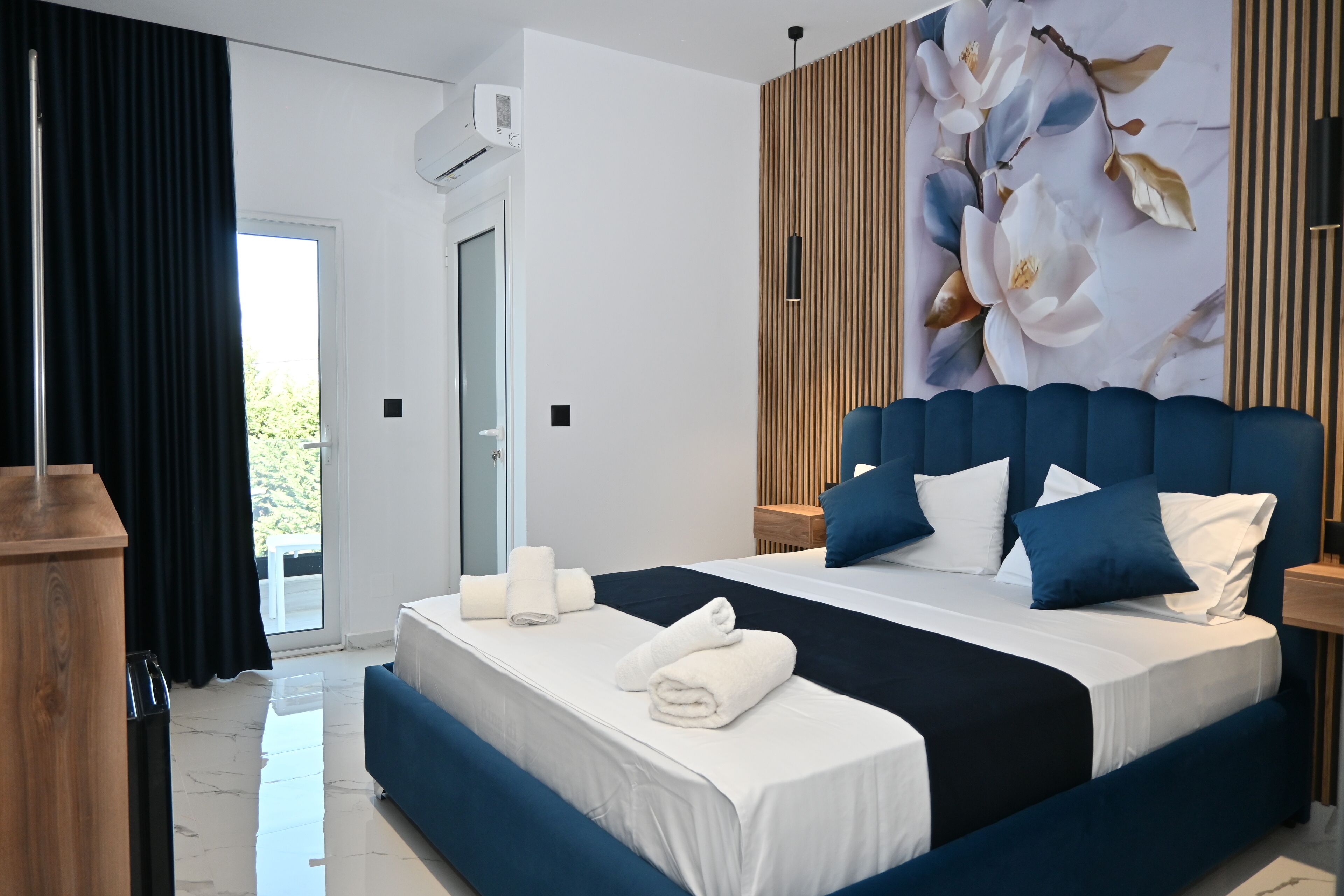 Double Room with Sea View (2 Adults+1 Child) | 고급 침구, 객실 내 금고, 방음 설비, 무료 WiFi