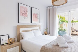 2 bedrooms, iron/ironing board, free WiFi, bed sheets