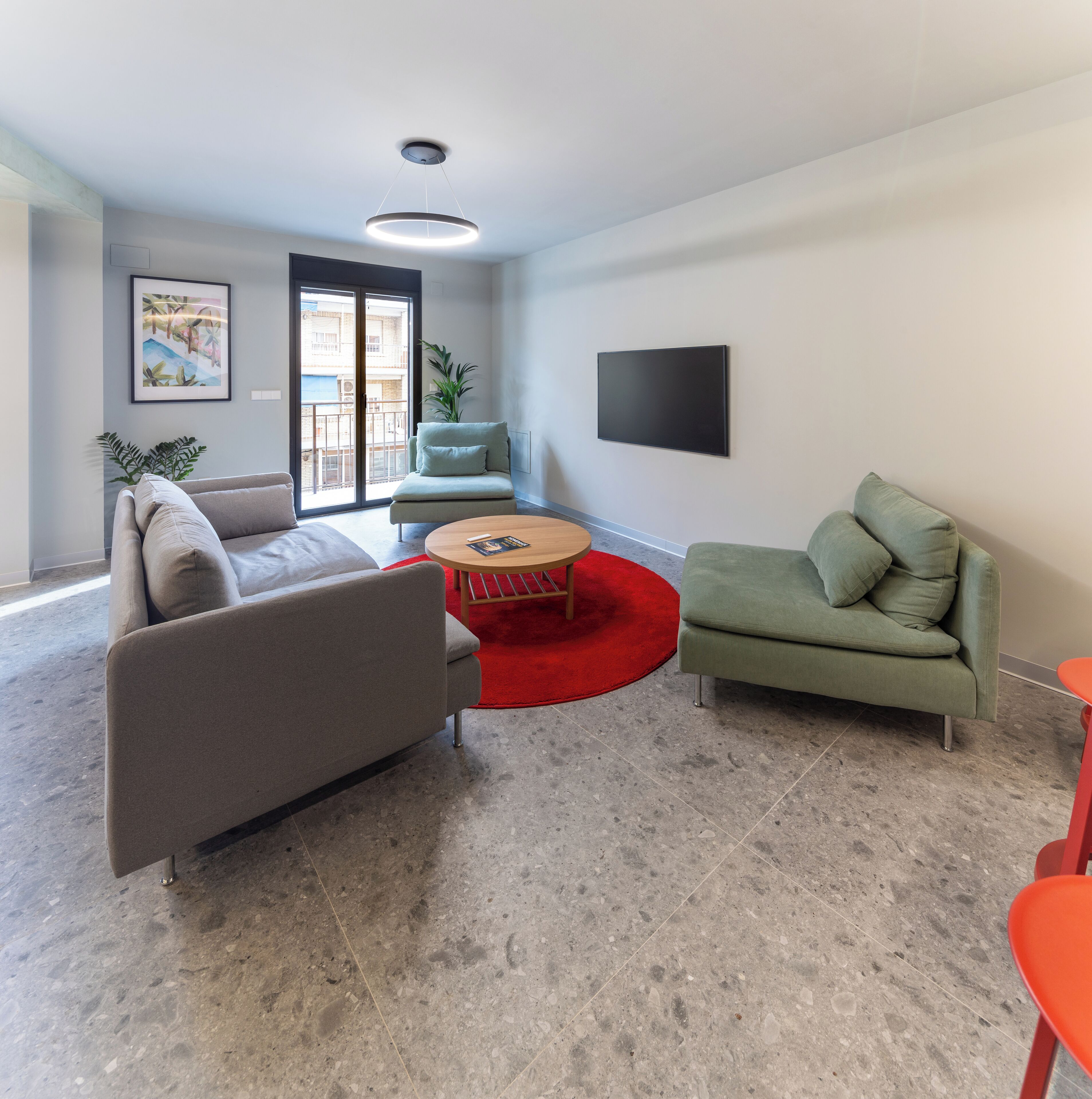 Área de sala de estar