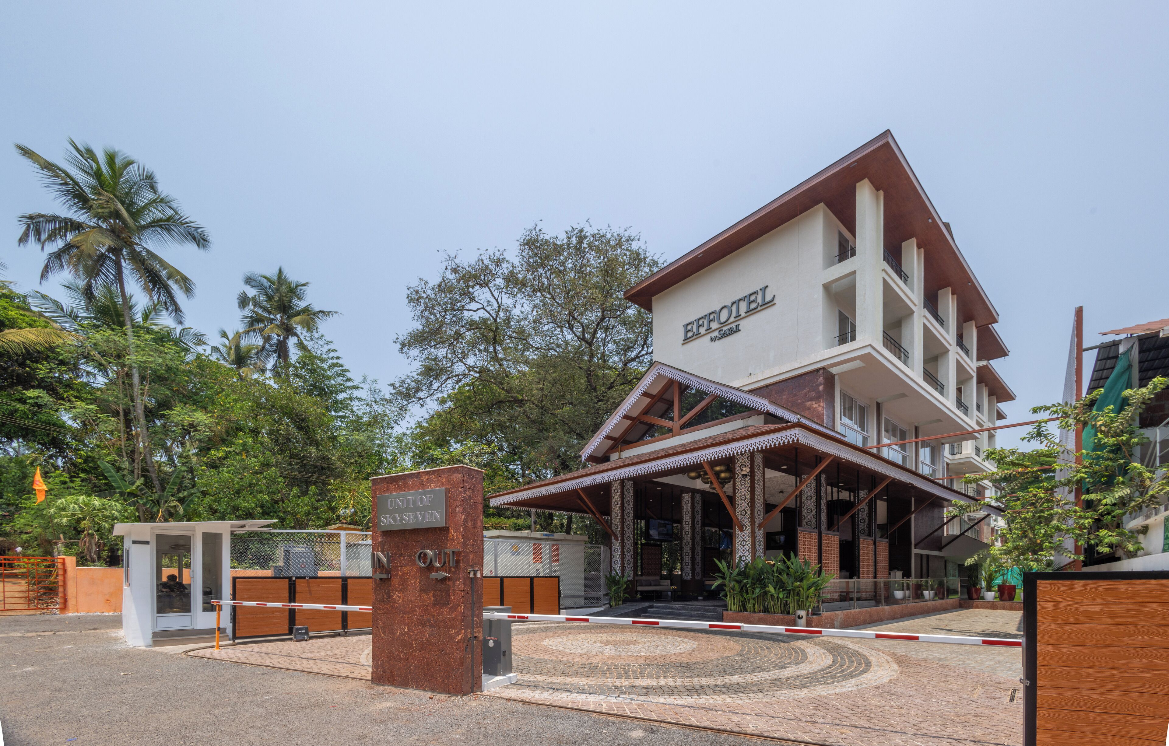 Fachada de la propiedad