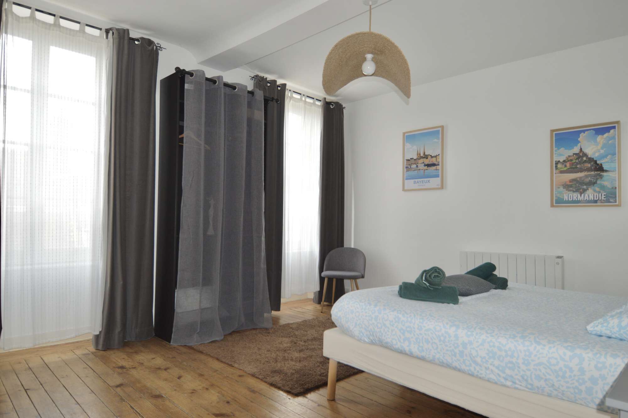 3 間睡房、床單