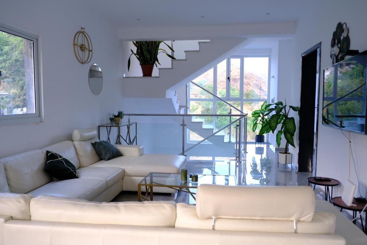 Villa, 3 Schlafzimmer, Raucher, Balkon | Wohnzimmer