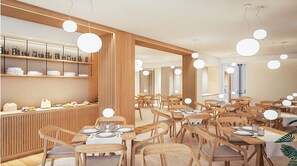 Daily buffet breakfast (EUR 10 per person)