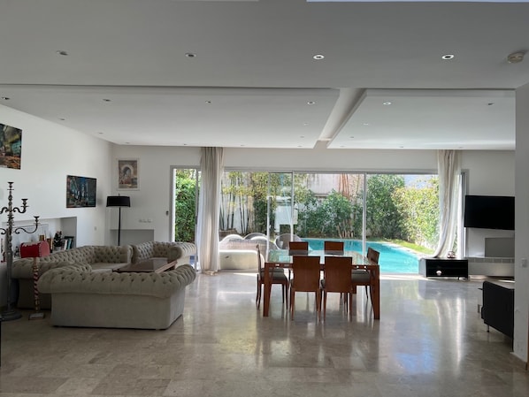 Área de sala de estar