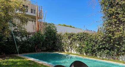 Modern beachfront villa with private pool