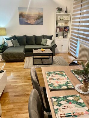 Apartment, 1 Bedroom, Balcony, City View | Living room - Tiara Vracar Apartment (Belgrade)