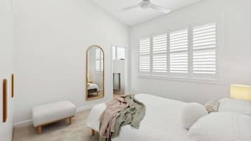 4 bedrooms, desk, iron/ironing board, WiFi