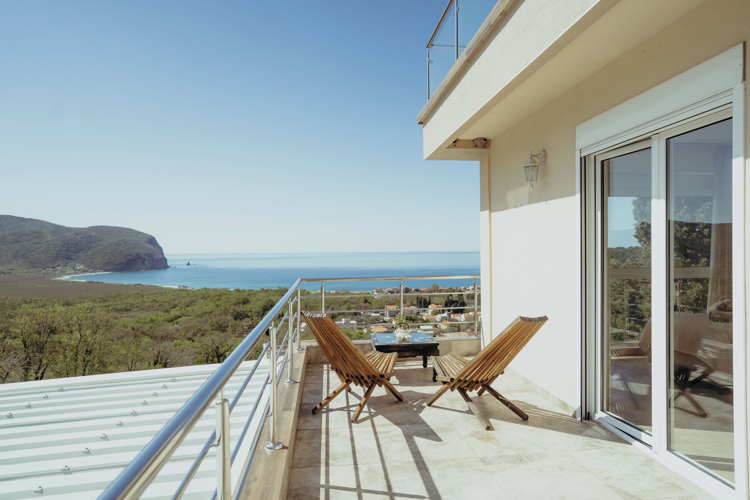 Panoramic Double or Twin Room, Balcony, Sea View | Balcony