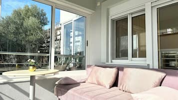 Luxury Apartment, Balcony, Sea View | Terrace/patio