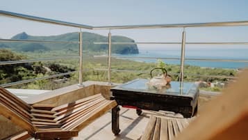 Panoramic Double or Twin Room, Balcony, Sea View | Balcony view