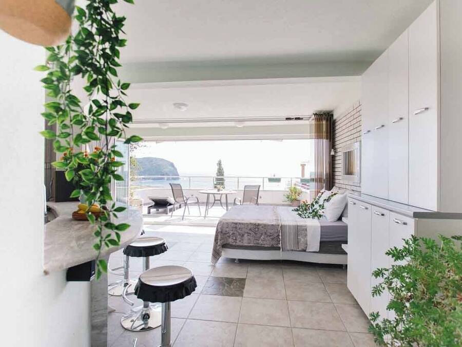 Panoramic Studio, Balcony, Sea View