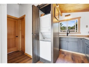 Interior - Secluded Beach Getaway at Heron's Hearth Beach Bungalow. Pet Friendly! (Cape Meares)