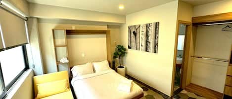 1 chambre, fer et planche à repasser, Wi-Fi