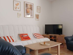 Living area - 3-room apartment 200m from beaches, St-Raphaël (Saint-Raphaël)