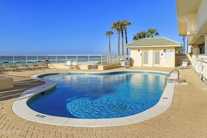 Una piscina climatizada