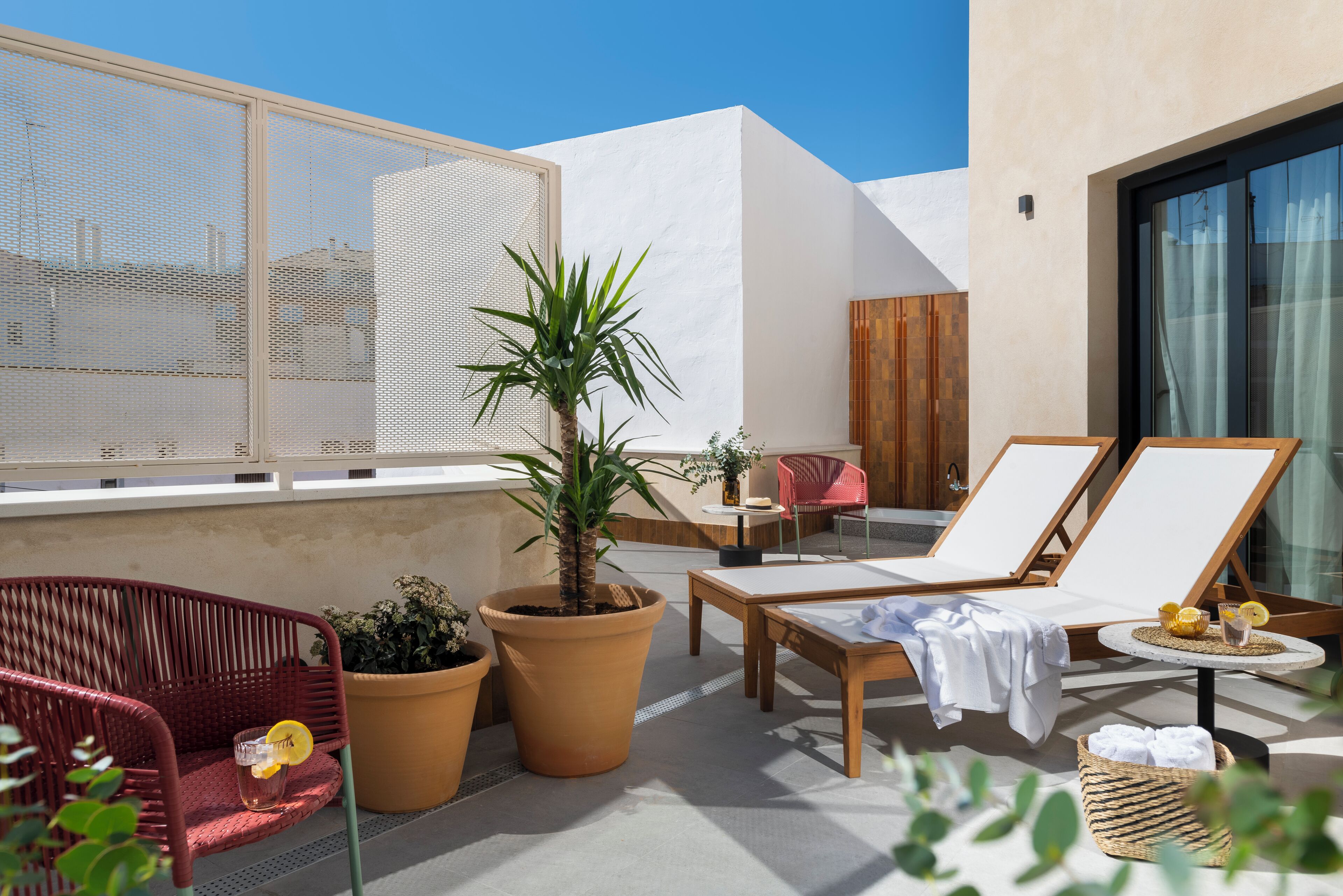 Penthouse, hidromasaje | Terraza o patio