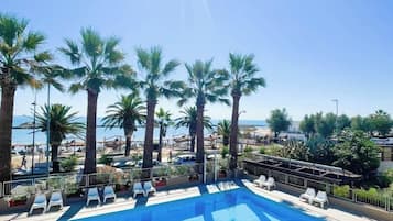 Seasonal outdoor pool
