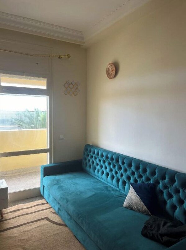 Living area - Magnificent apartment in the city center (Rabat-Salé-Kénitra)