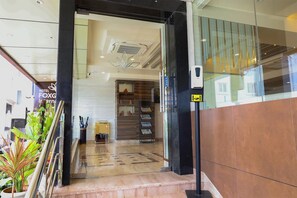 Fassade der Unterkunft