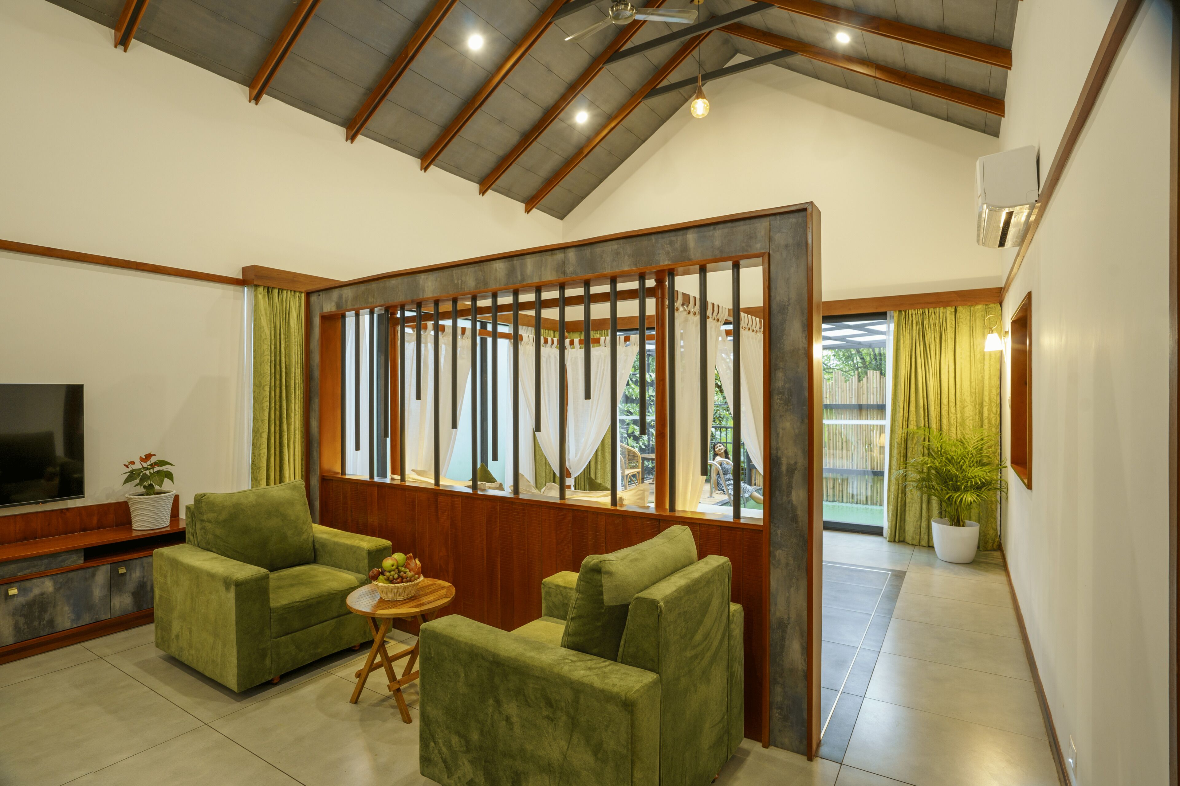 Villa de luna de miel | Ropa de cama de alta calidad, colchones Select Comfort, minibar