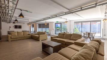 Sala de estar en el lobby