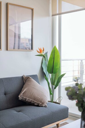 TV, offices - Explore Santiago Family Apt near Santa Lucia (Santiago)