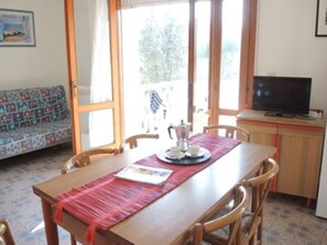 Apartment, 2 Bedrooms, Balcony, City View | Dining room - Comfortable Apartment in the Heart of Bibione (San Michele al Tagliamento)