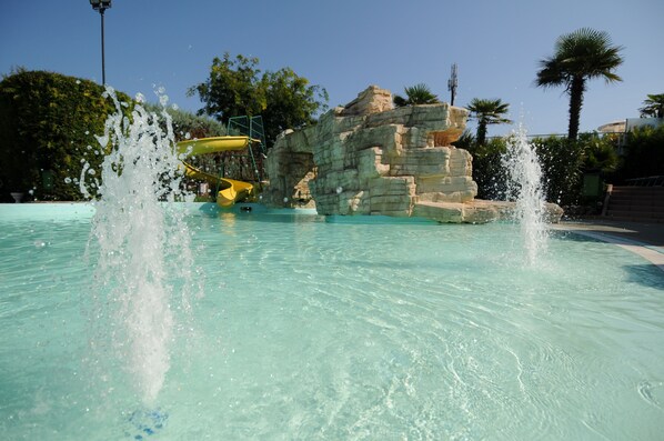 Seasonal outdoor pool