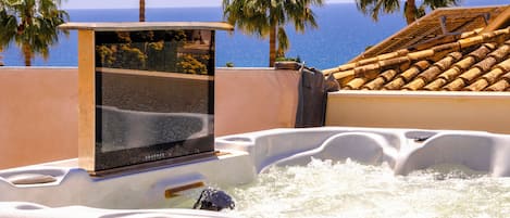 Idromassaggio all'aperto