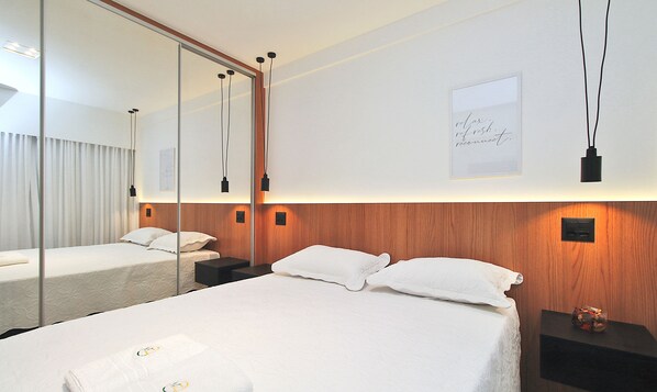 ดีลักซ์สตูดิโอ | ผ้าม่านกันแสง, เตารีด/โต๊ะรีดผ้า, Wi-Fi ฟรี