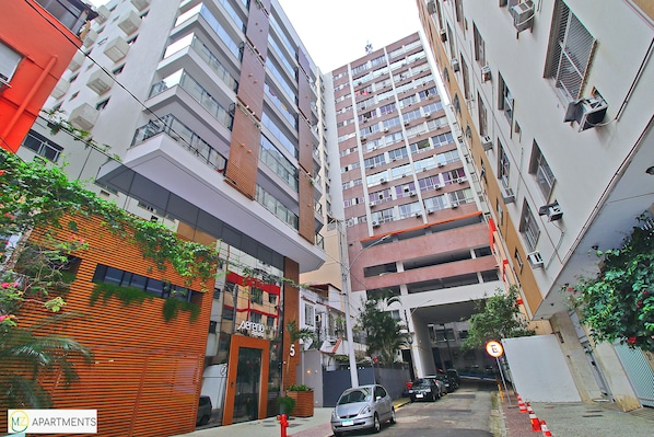 Façade de l’hébergement