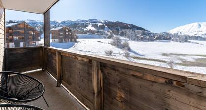 Appartement pour 6 Ă 700m des pistes de ski