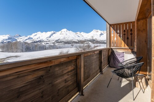 Appartement pour 6 à 700m des pistes de ski