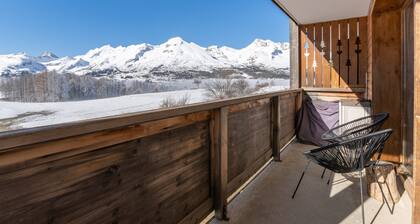 Appartement pour 6 Ă 700m des pistes de ski