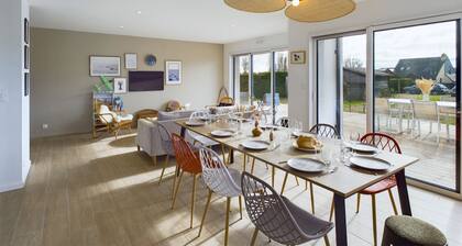 Maison pour 10 - Jardin - 600m de la plage