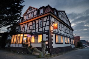 Façade de l’hébergement