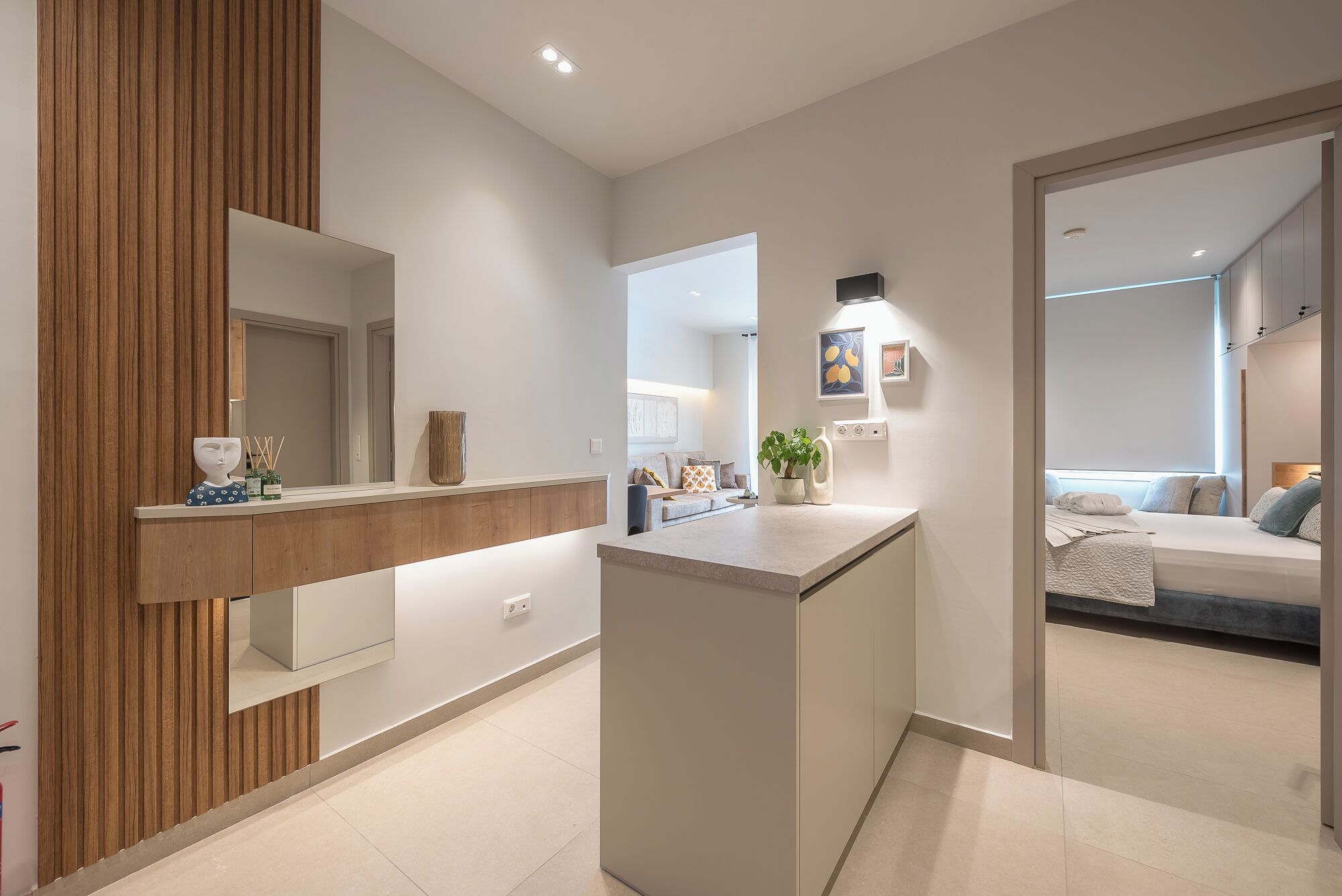 Apartment, Balcony | Private kitchen | Espresso maker, coffee/tea maker