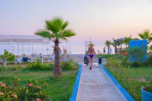 Vue sur la plage/l’océan