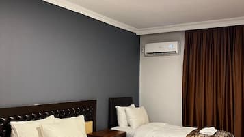 Superior-rum | Egyptiska bomullslakan, sängtillbehör av högsta kvalitet och minibar