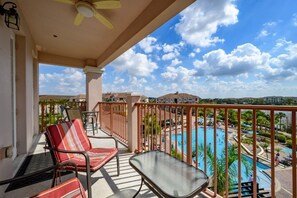 Condo, 3 chambres | Terrasse/patio