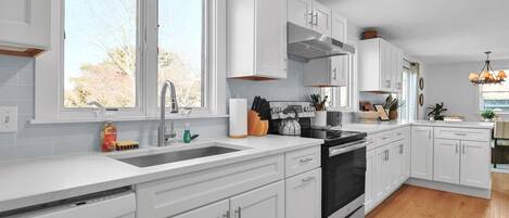 Hus - 3 sovrum | Eget kök | Kylskåp, ugn, kaffe- och tebryggare och brödrost