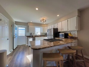 Fridge, microwave, oven, stovetop - Recently Renovated 3 Bedroom, 2 Bath Townhome just steps from the Beach! (Wildwood Crest)