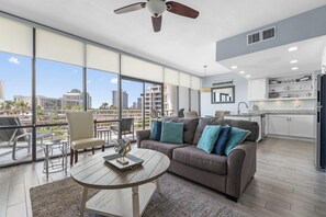 TV, ping pong - Spacious, 2-Story Condo in Beachfront Resort – Pools, Hot Tubs, Grills, & More! (South Padre Island)