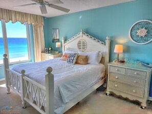 3 bedrooms, iron/ironing board, free WiFi, bed sheets - Island Princess #700 - 3bd Beachfront Top-Floor Condo - Free Beach Service! (Fort Walton Beach)