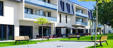 Façade de l’hébergement