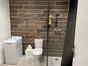 Hair dryer, toilet paper